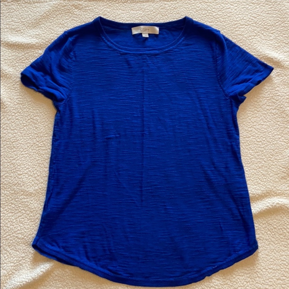 LOFT short sleeved sweater